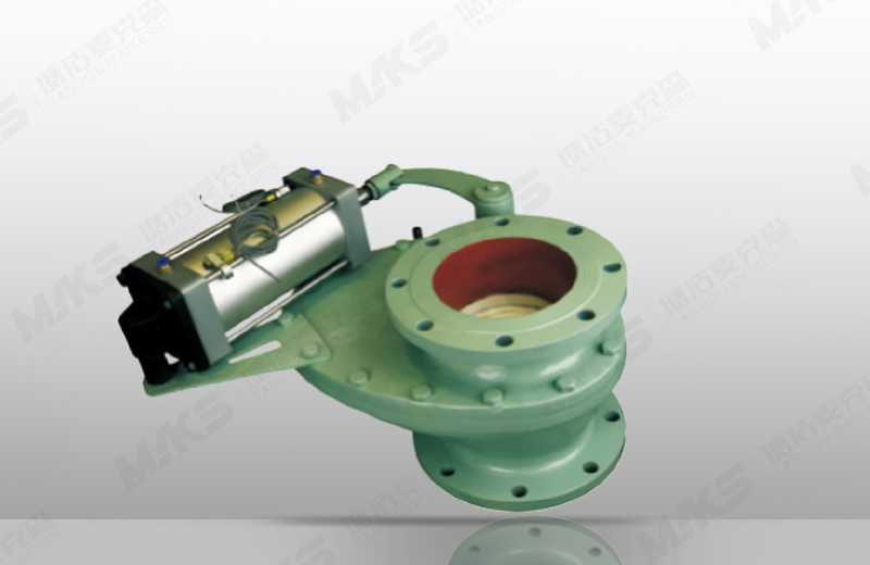 摆动式陶瓷出料阀