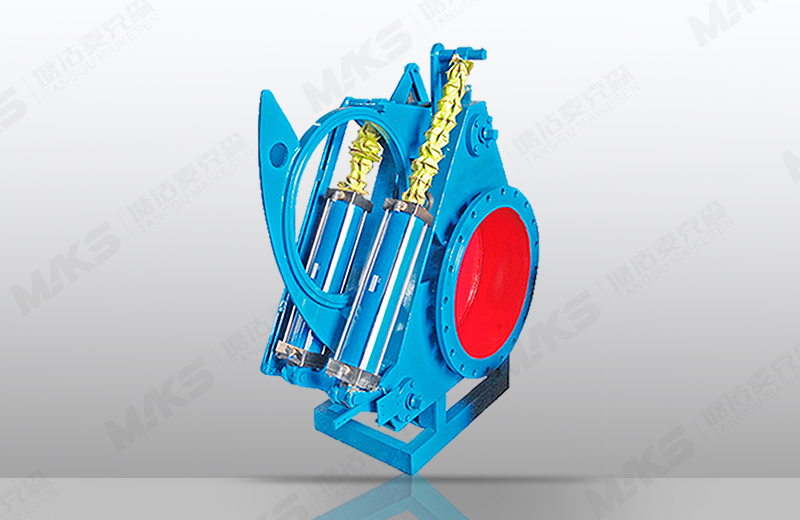 气动扇形盲板阀